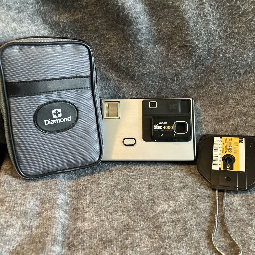 Kodak Disc 4000 Camera Metal Strap By Eástman Kodak USA Vintage